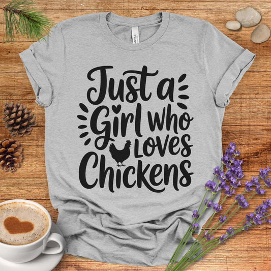 Country Girl Chicken Lover Shirt