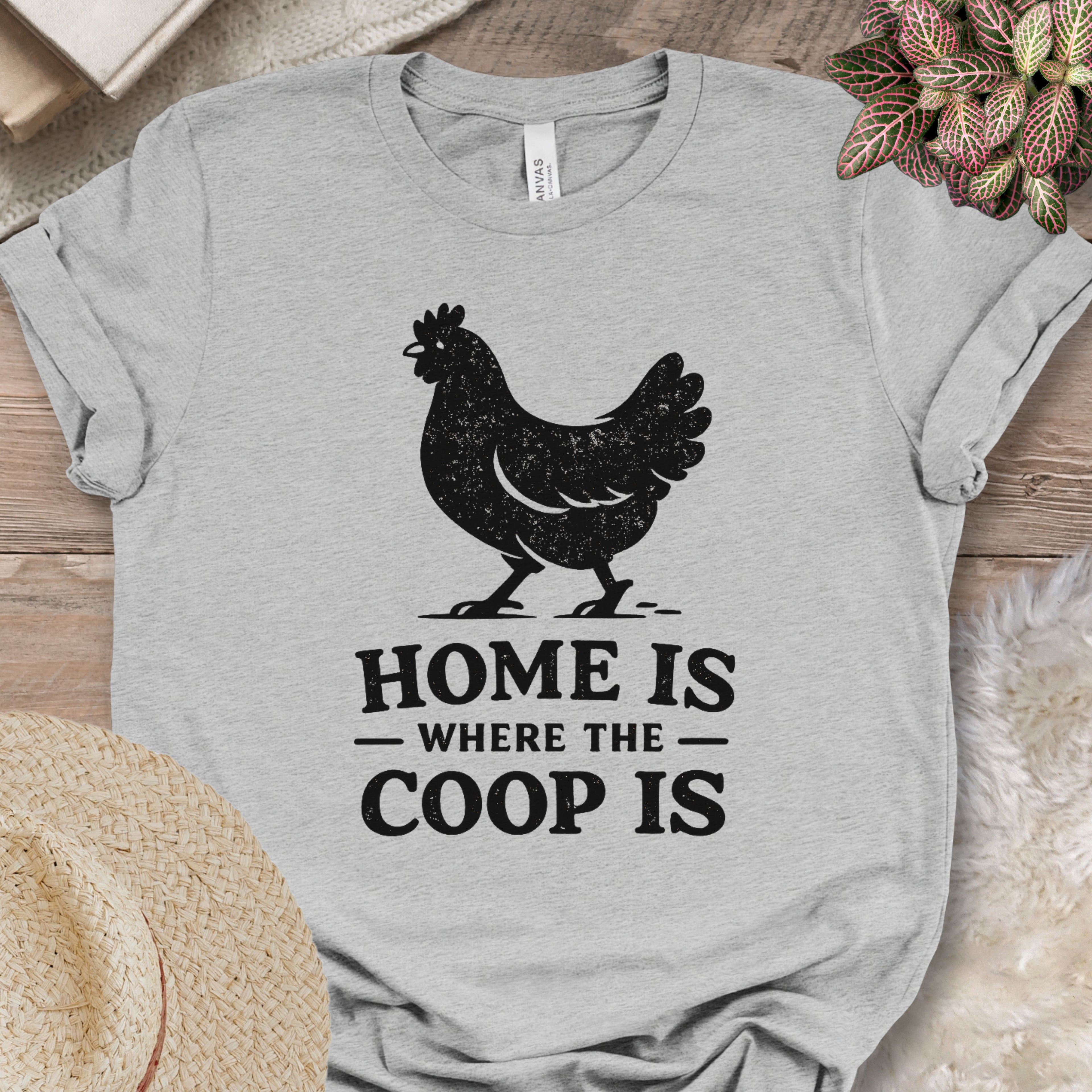 Home Is The Coop Tee
