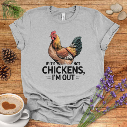 Funny Chicken Farm Animal Tee for Backyard Keepers & Poultry Lovers