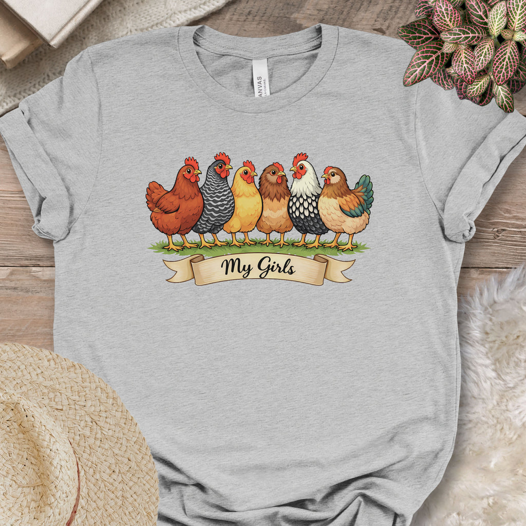 Hen Lineup Farm Pride T-Shirt