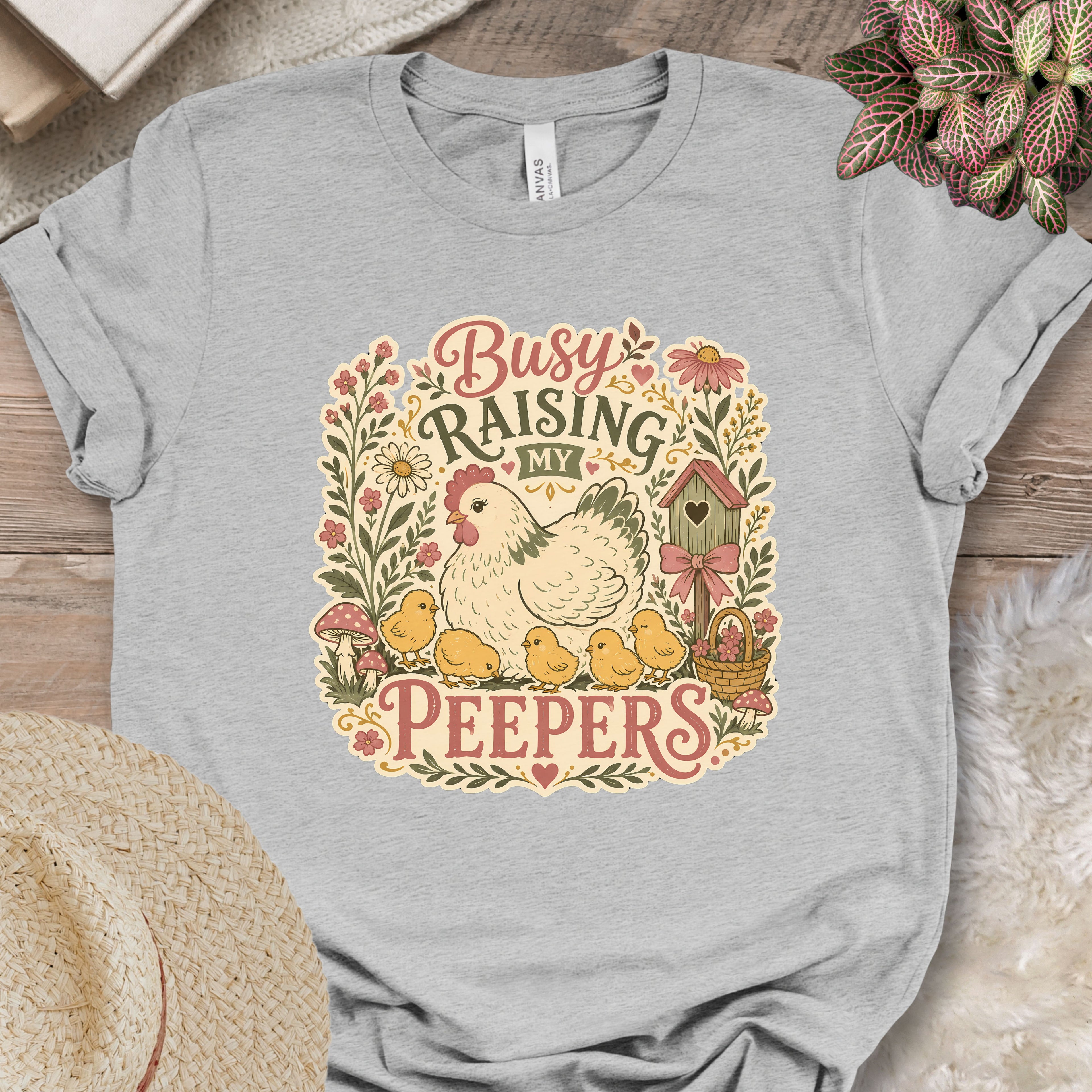 Chicken Mama Peepers T-Shirt