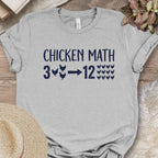 Chicken Keeper Humor Equation T-Shirt
