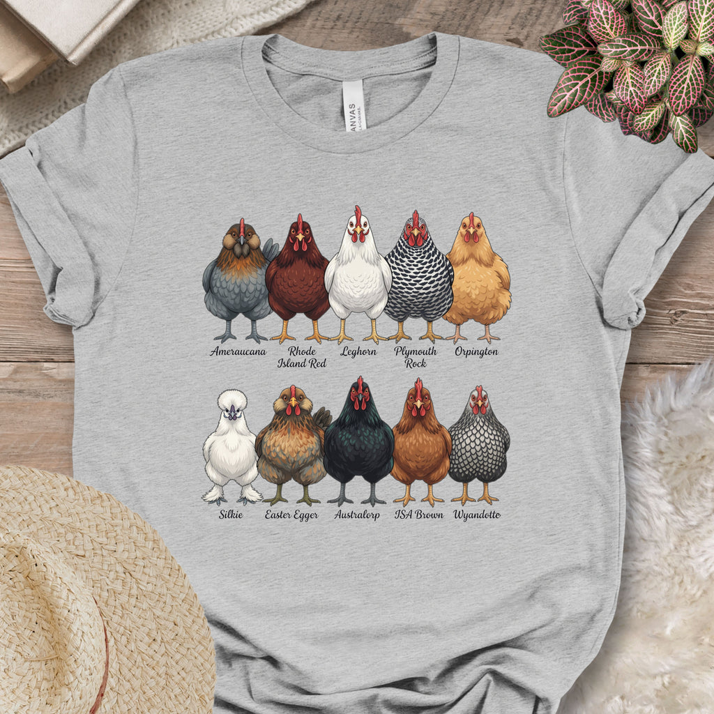 Chicken Collection Graphic Shirt