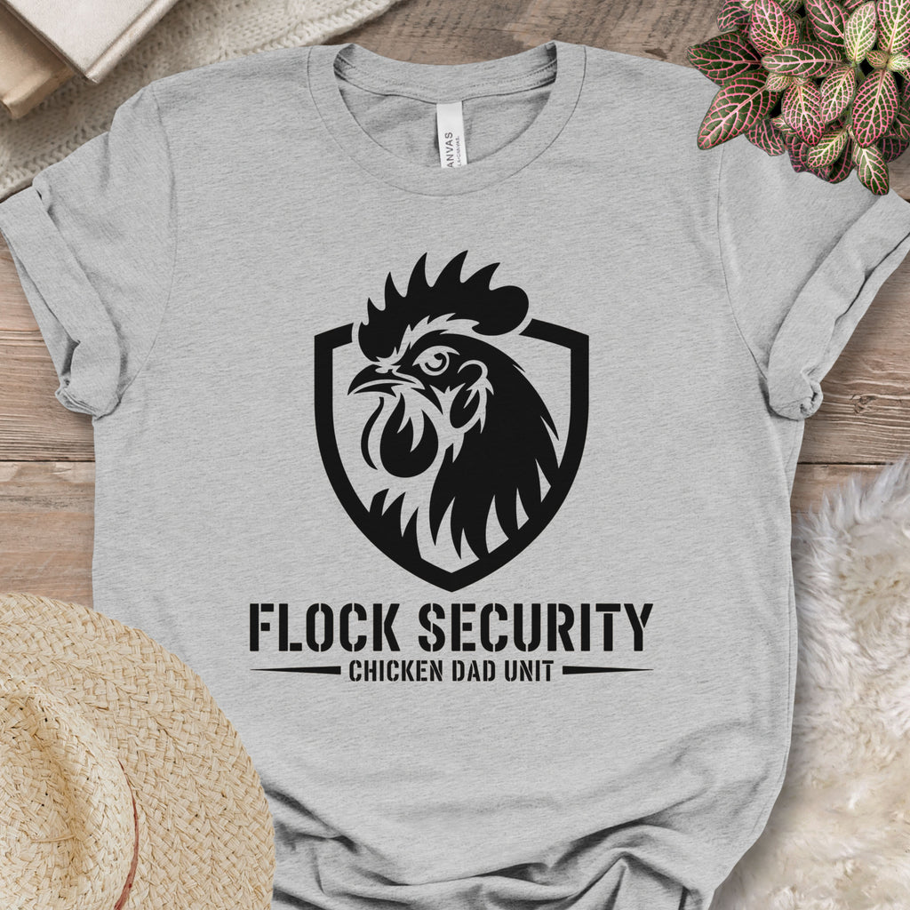 Flock Security Chicken Dad Shirt