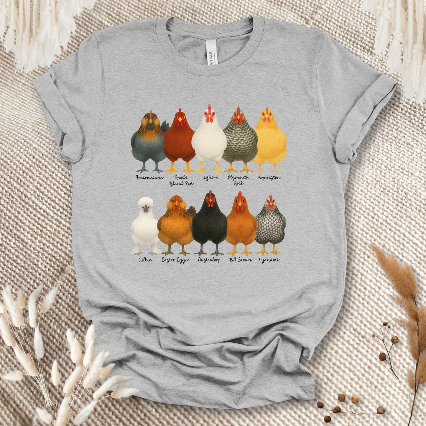 Fancy Chicken Breeds T-Shirt