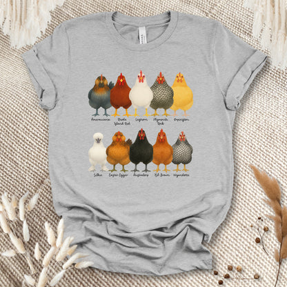 Fancy Chicken Breeds T-Shirt