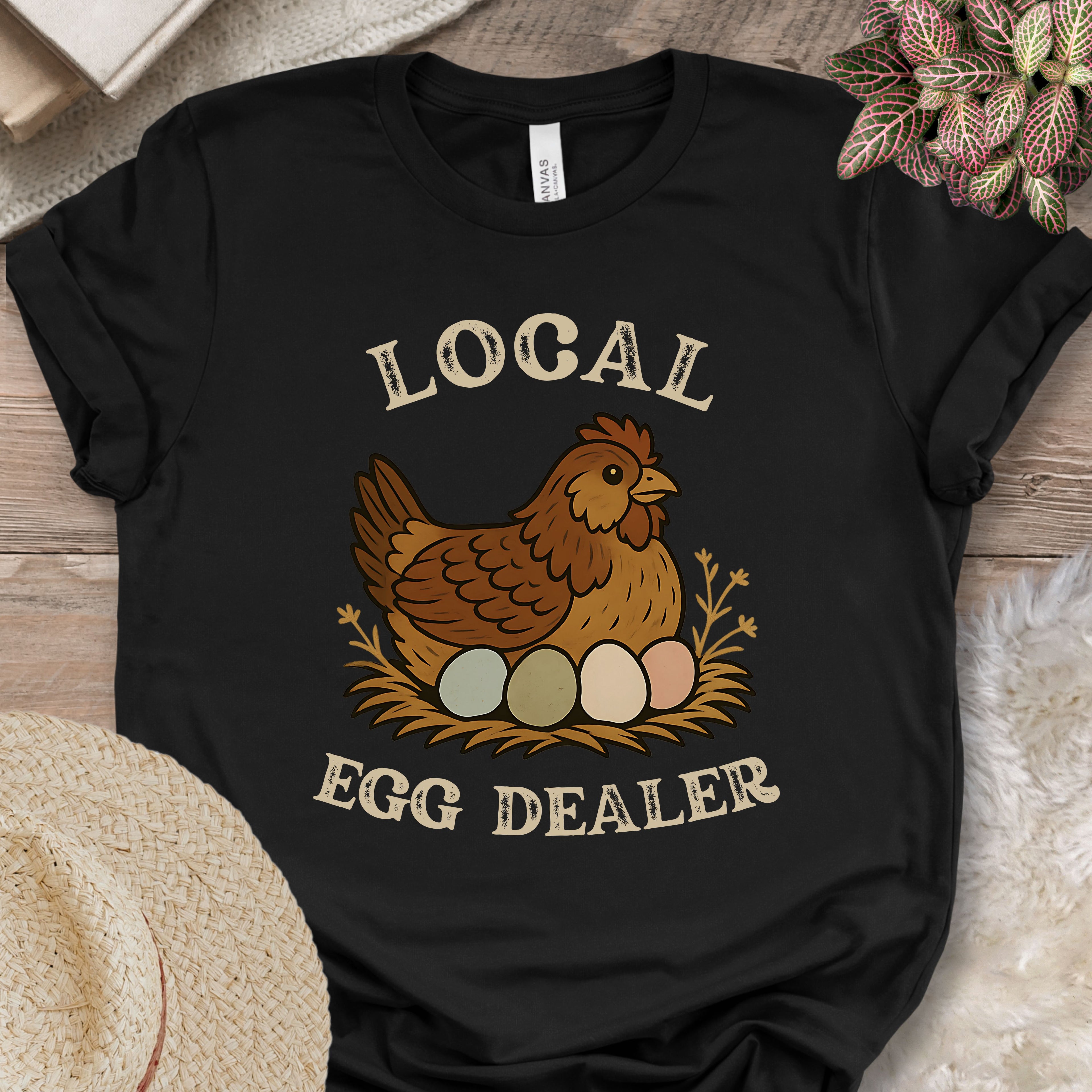 Local Egg Dealer Chicken T-Shirt