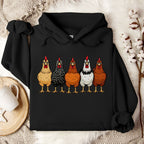 Flock Squad Vintage Chicken Hoodie