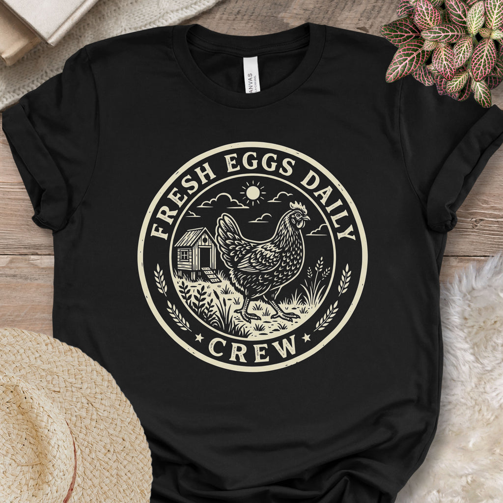 Fresh Eggs Daily Crew Shirt