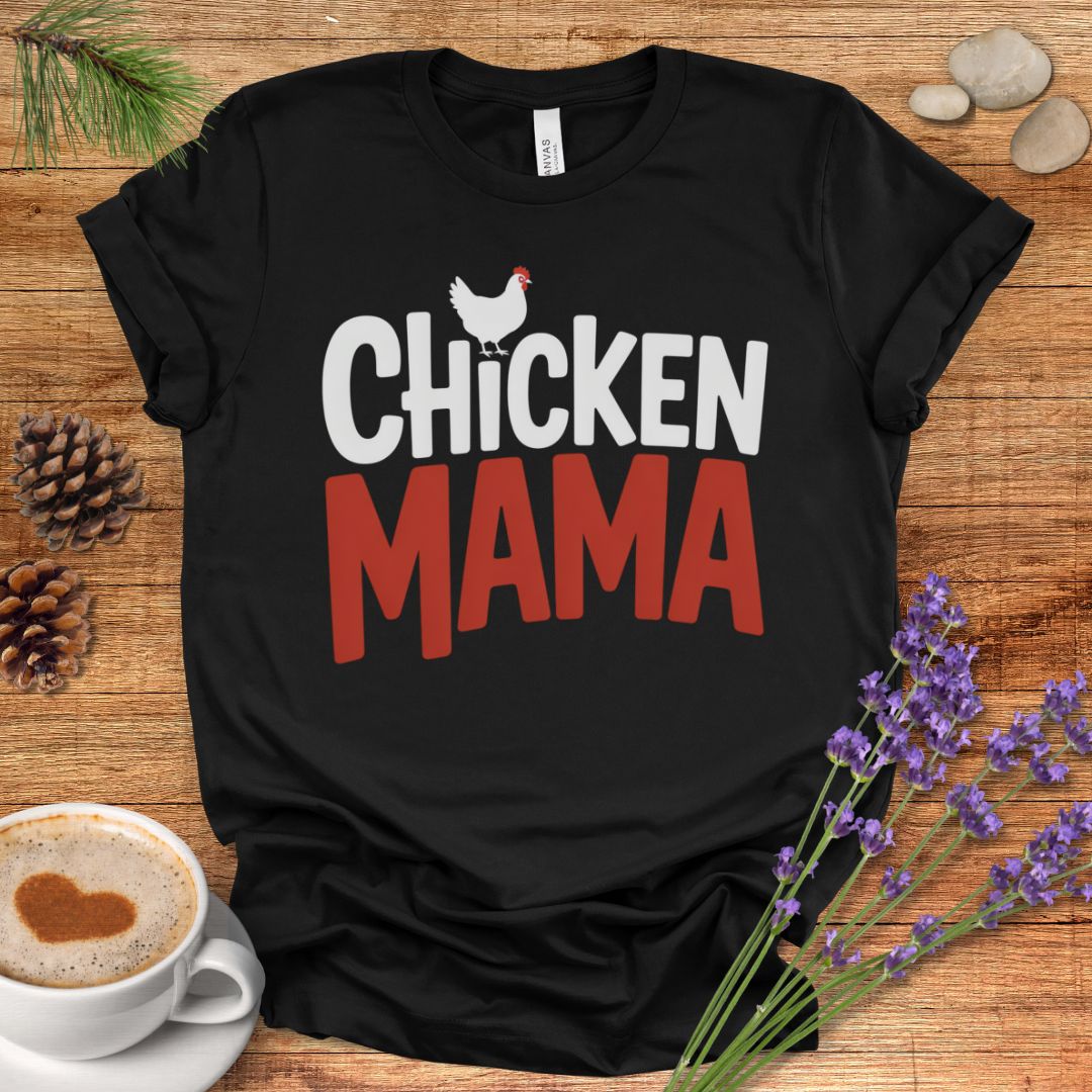 Minimalist Chicken Mama Tee