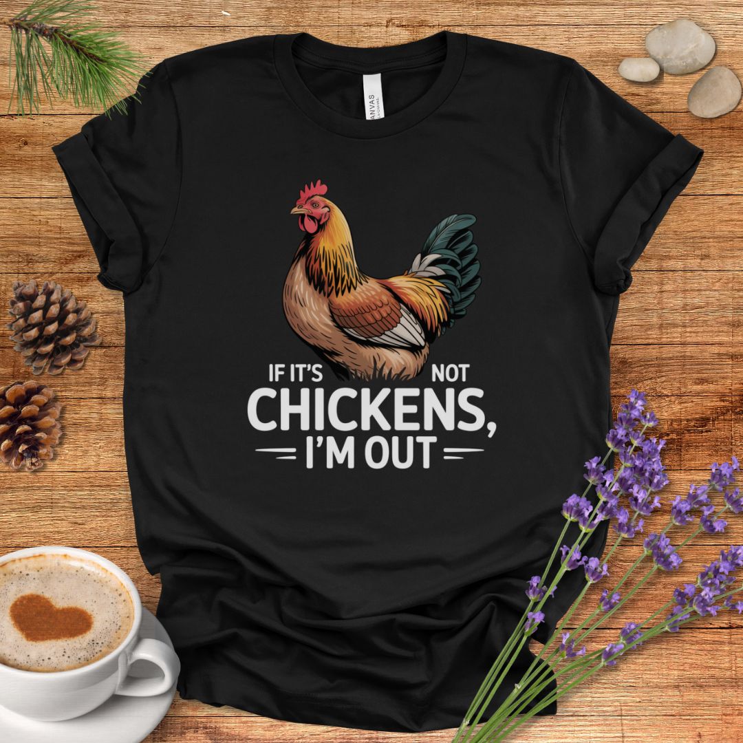 Funny Chicken Farm Animal Tee for Backyard Keepers & Poultry Lovers