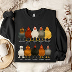 Fancy Chicken Breeds Sweatshirt