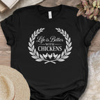 Rustic Poultry Lifestyle Crest T-Shirt