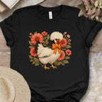 Floral Polish Chicken Shirt
