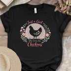 Girl Who Loves Chickens Shirt