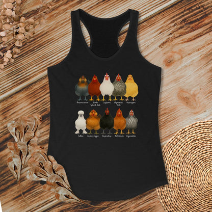 Fancy Chicken Breeds Tank Top