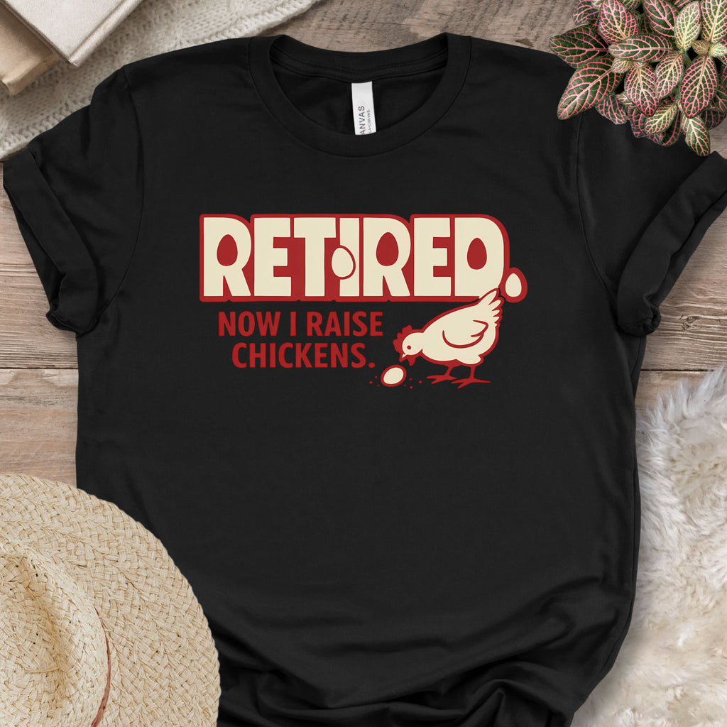 Chicken Coop Retirement Lifestyle Shirt
