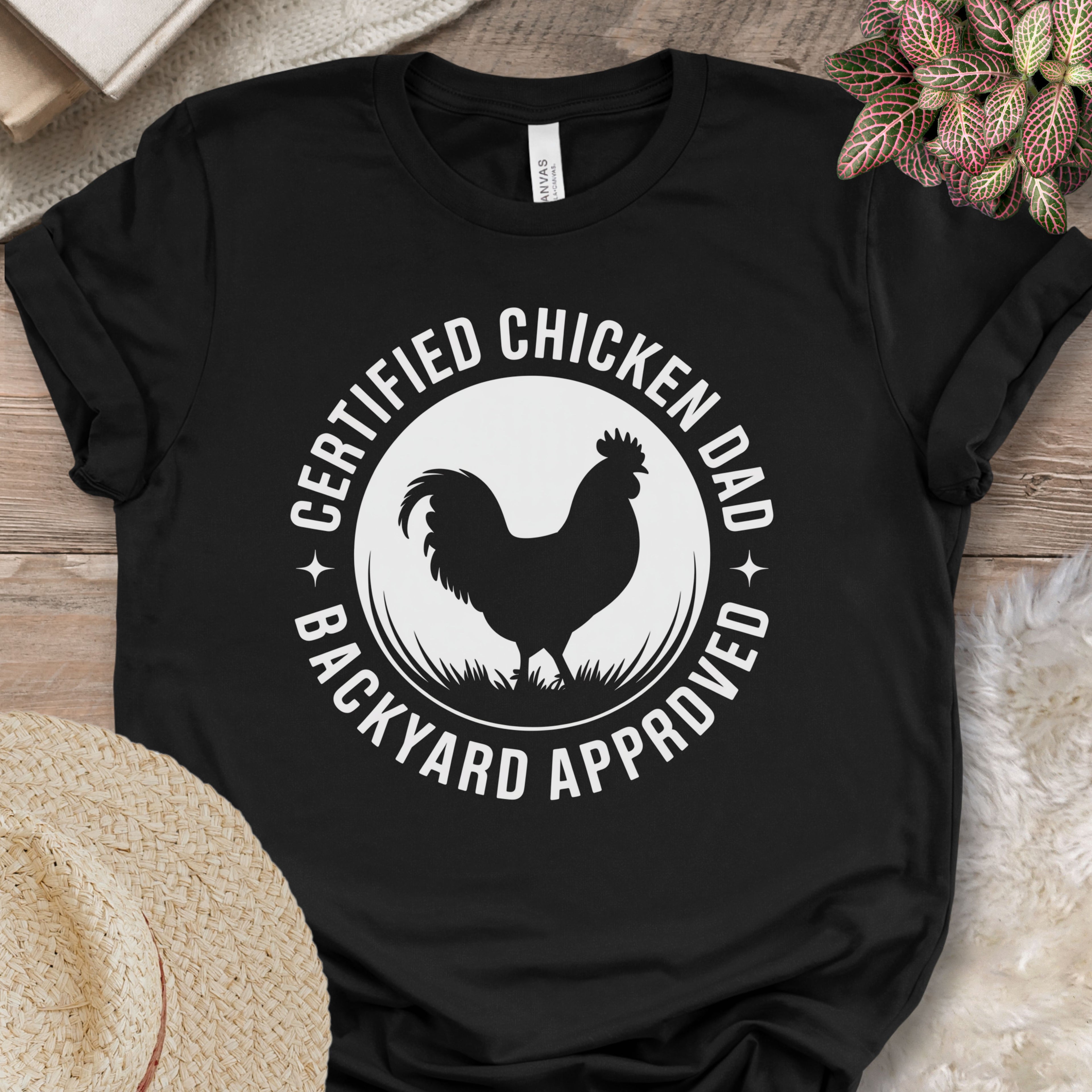Certified Chicken Dad Shirt