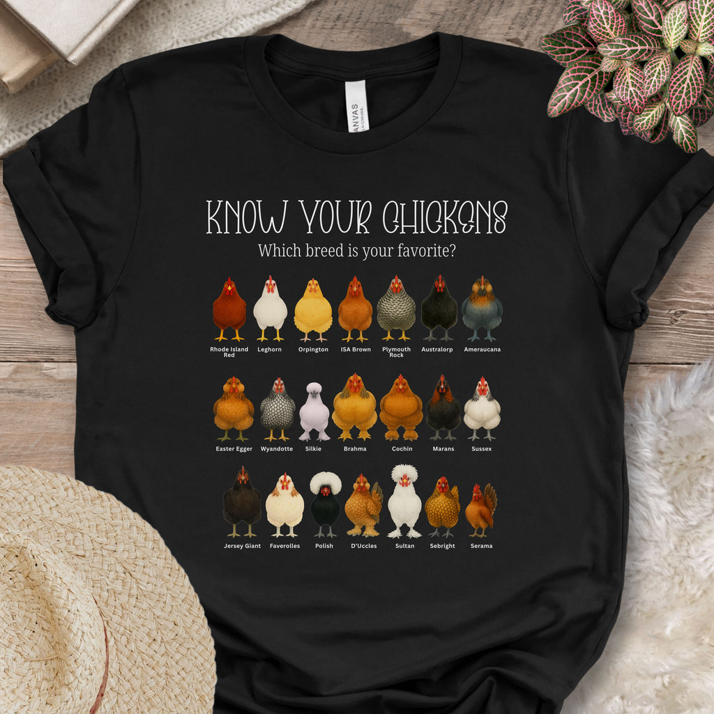 Know Your Chickens Shirt