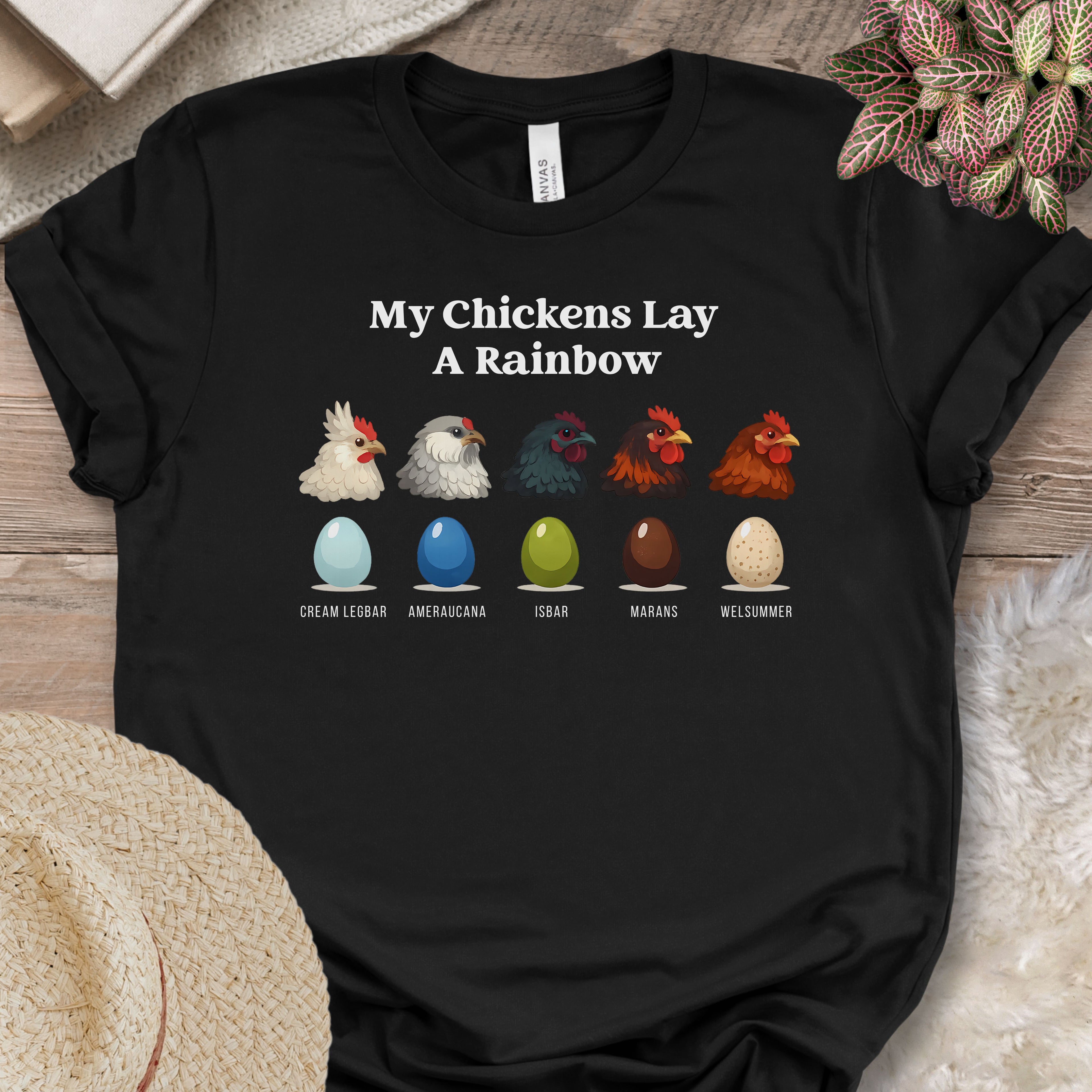 Rainbow Egg Layers T-Shirt