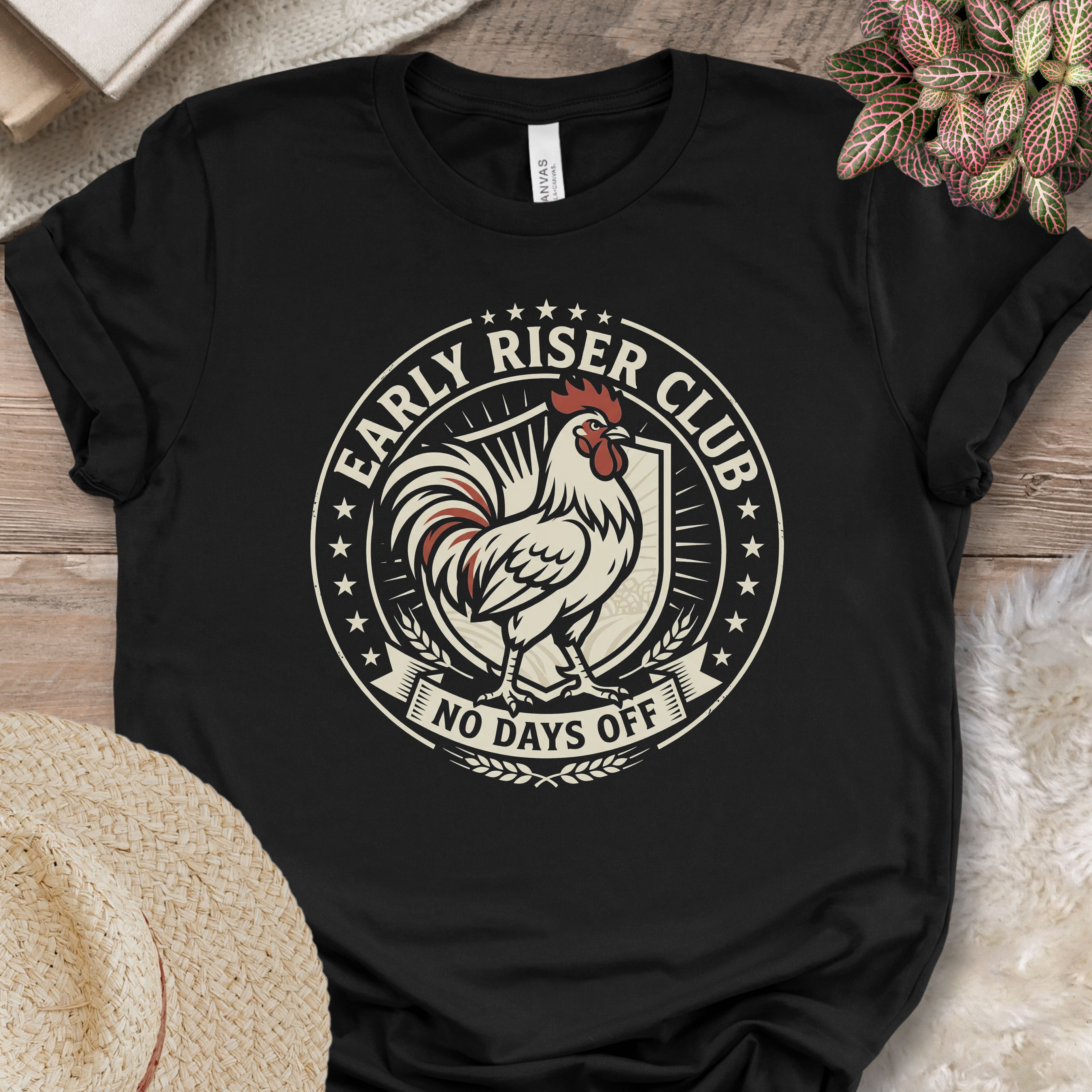 Early Riser Chicken Club T-Shirt