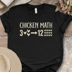Chicken Keeper Humor Equation T-Shirt