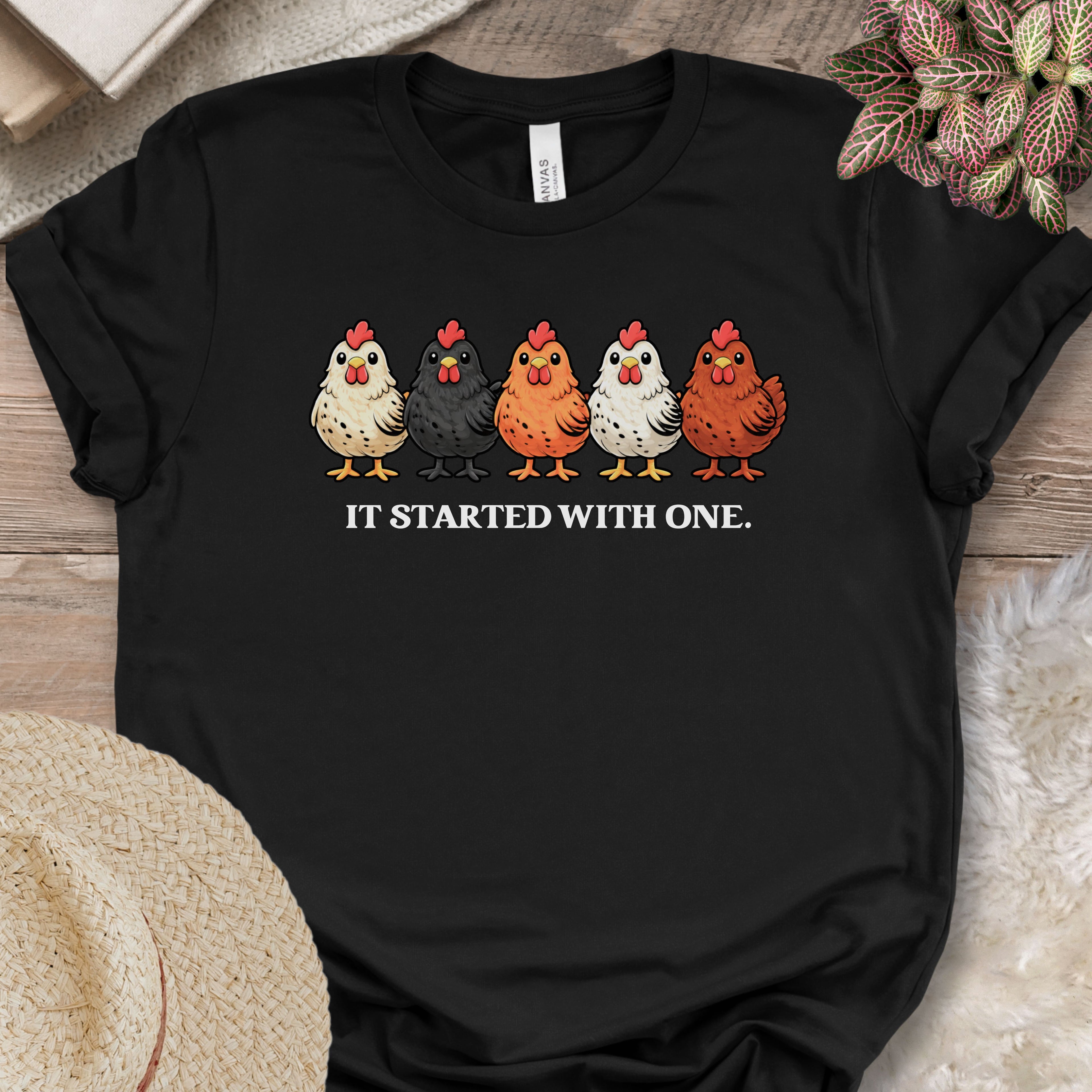 Chicken Flock Growth Statement T-Shirt