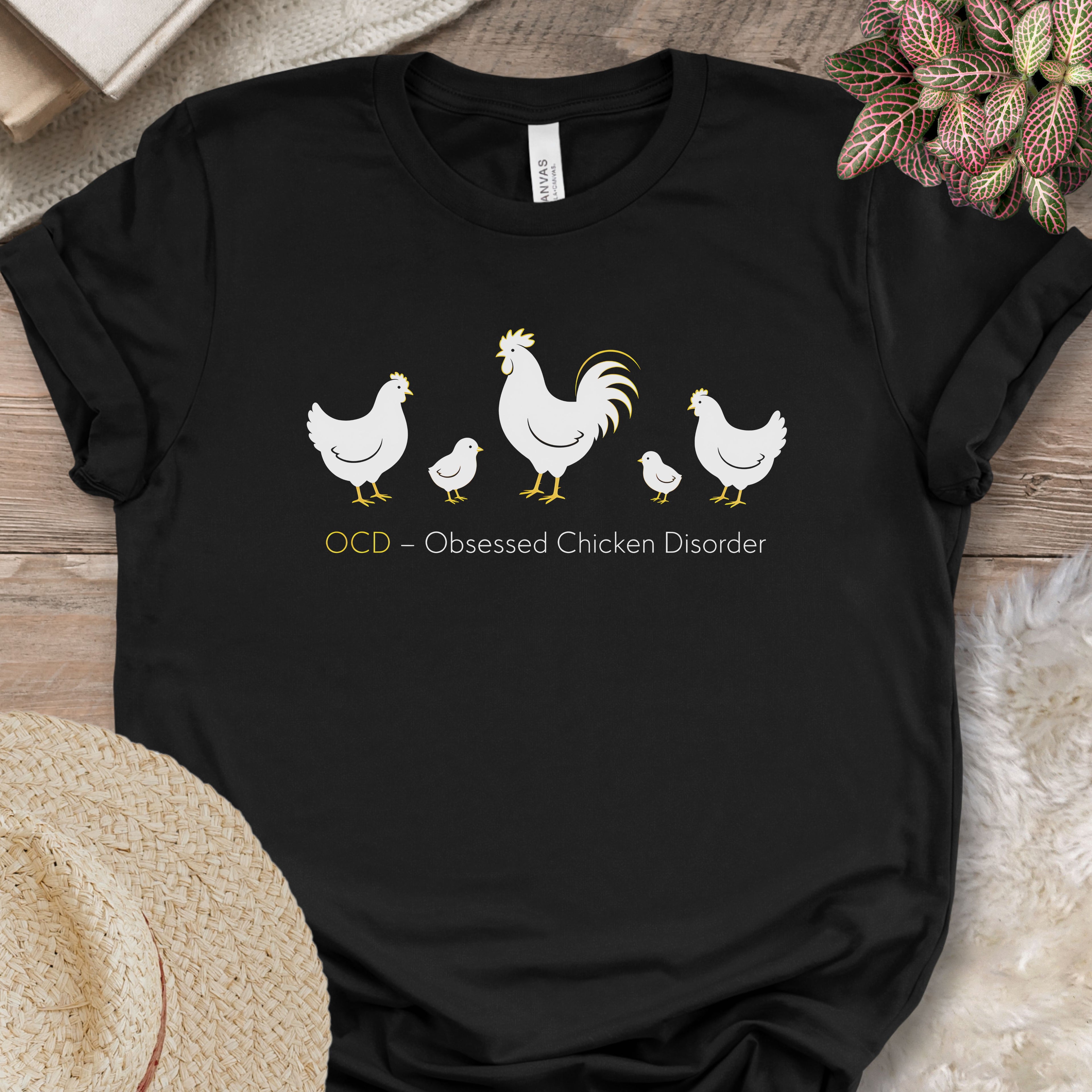 Obsessed Chicken Disorder Tee