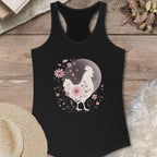 Cottagecore Chicken Silhouette Tank Top
