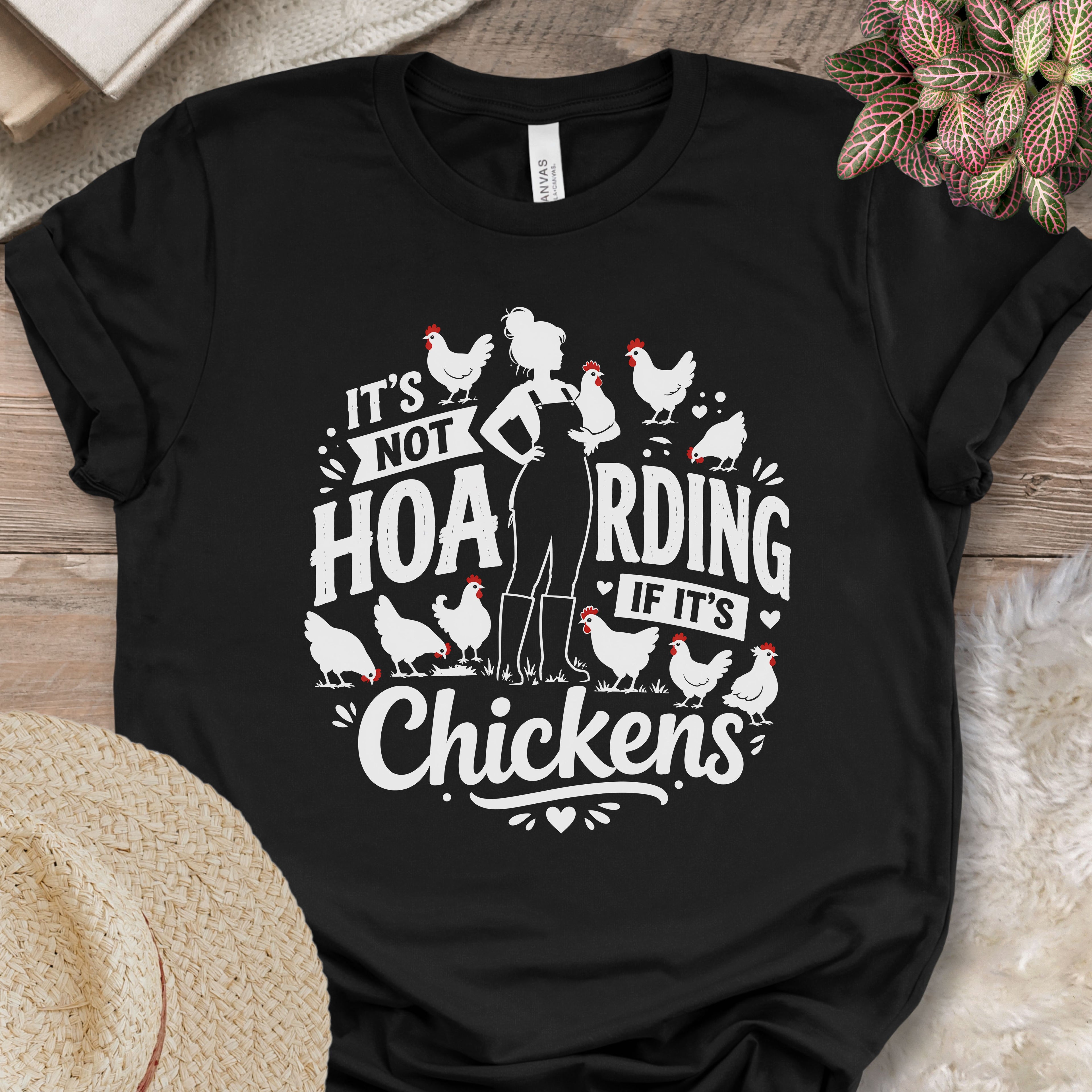 Not Hoarding Chicken Lady Shirt