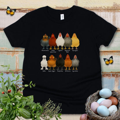 Fancy Chicken Breeds Kids T-Shirt
