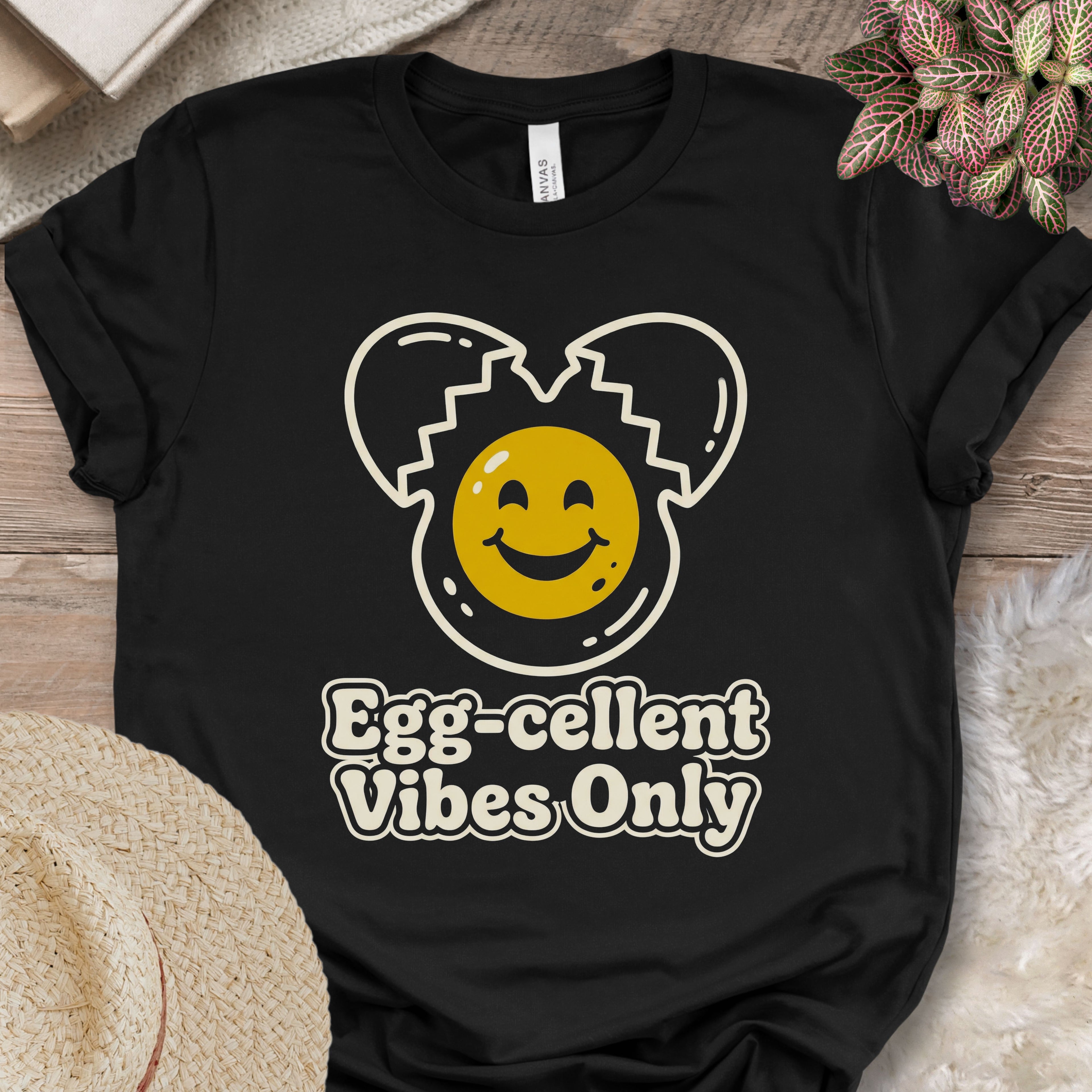 Eggcellent Chicken Vibes T-Shirt