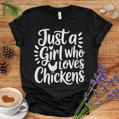 Country Girl Chicken Lover Shirt