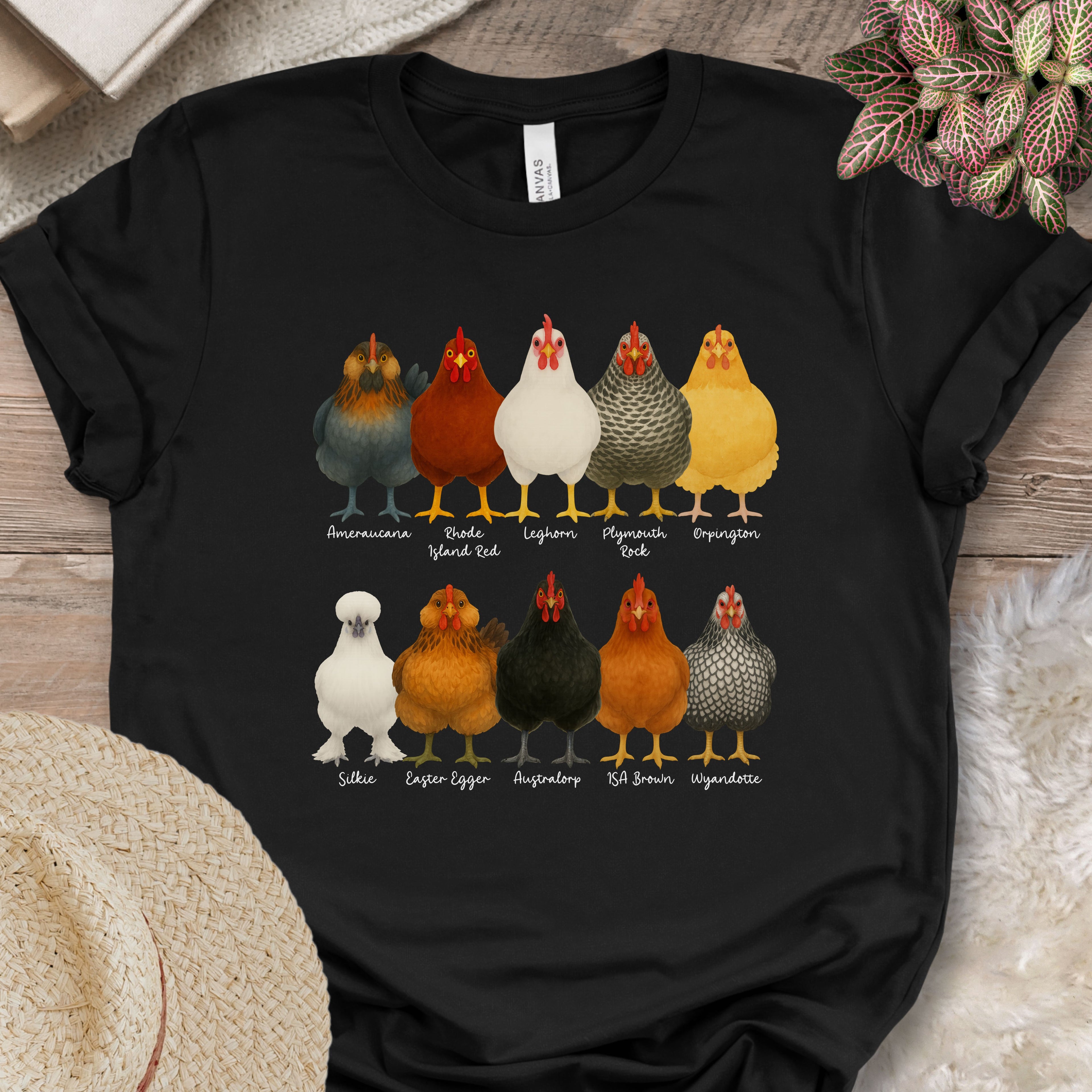 Fancy Chicken Breeds T-Shirt