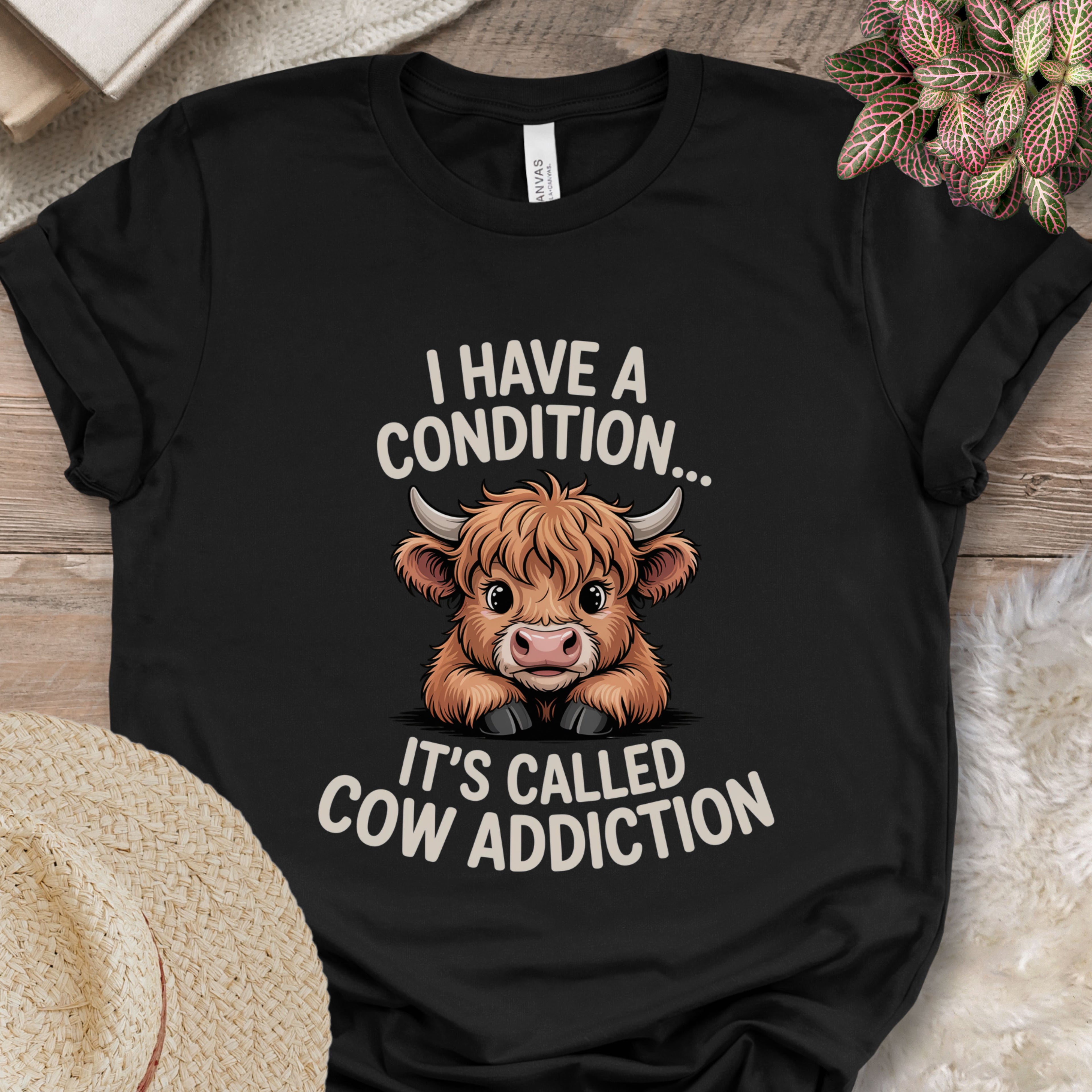 Cow Addiction Tee