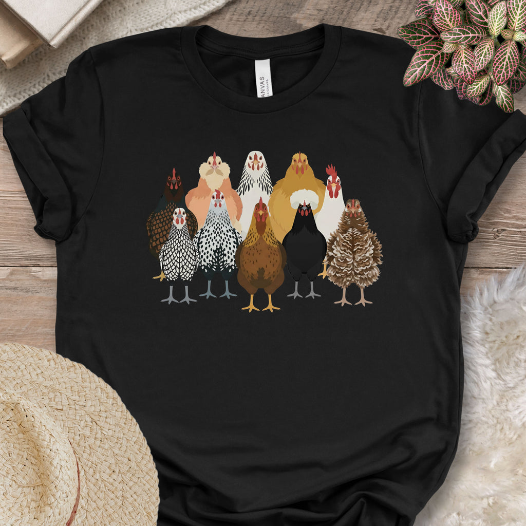 Backyard Chicken Flock T-Shirt (B)