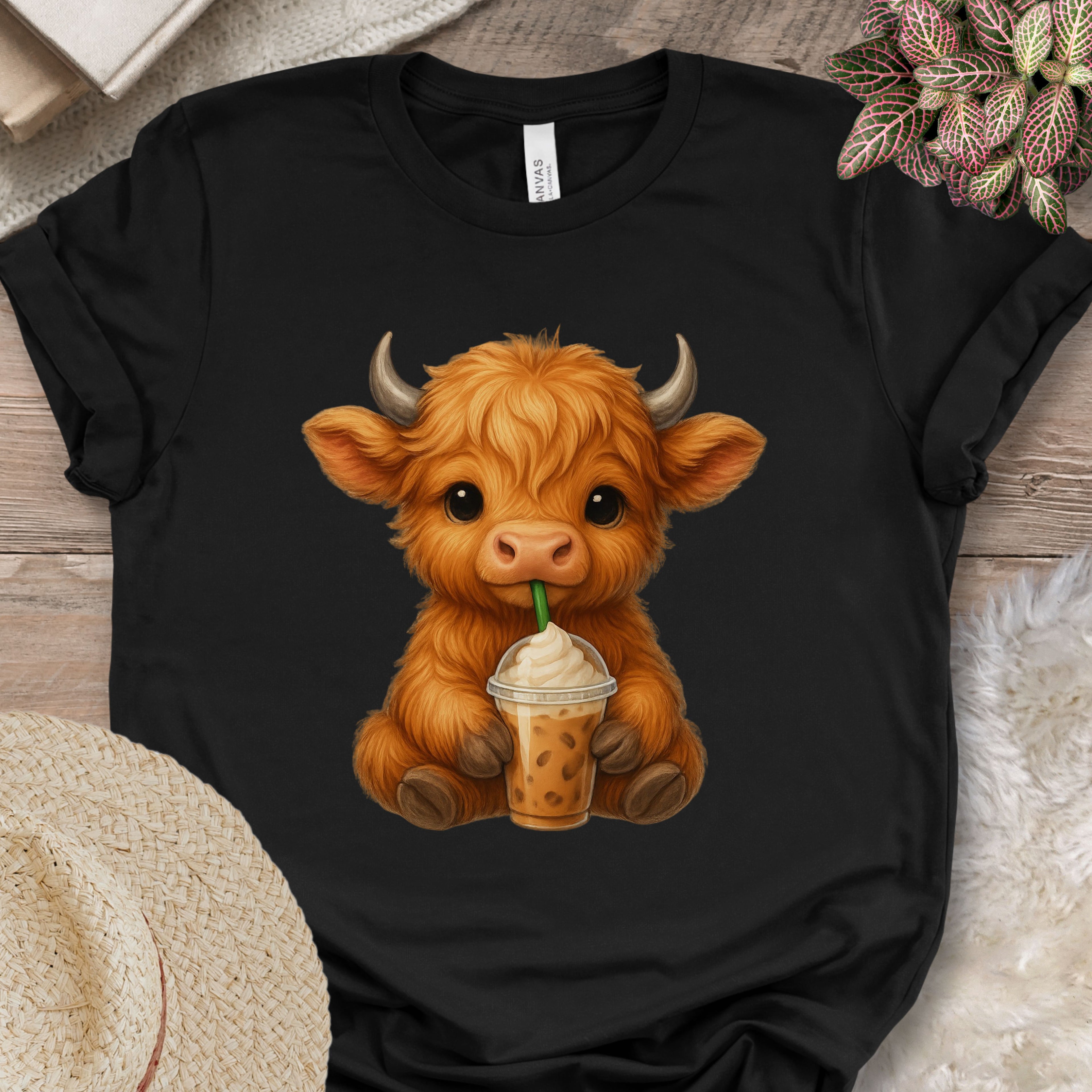 Cute Highland Cow Tee