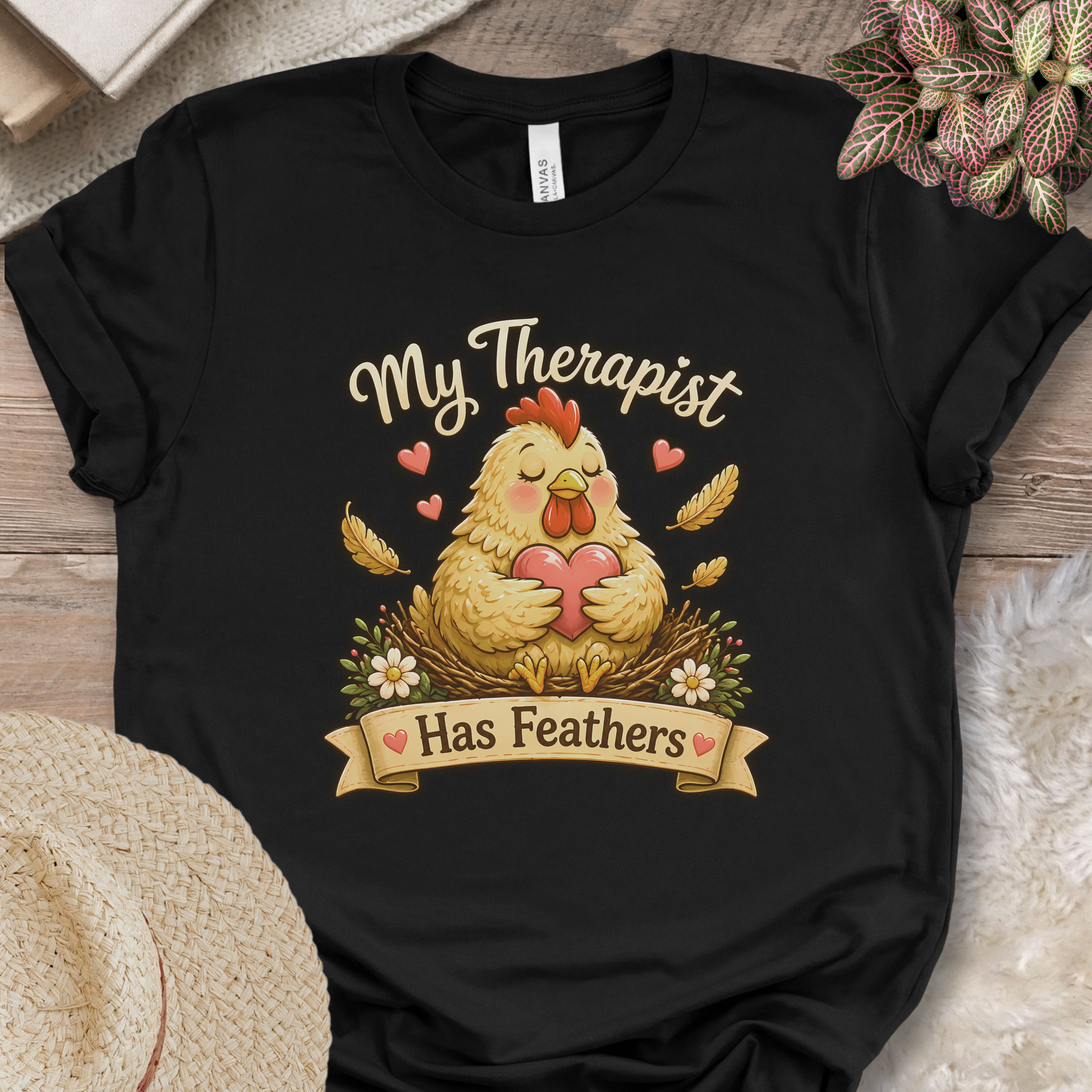 Emotional Support Chicken Shirt