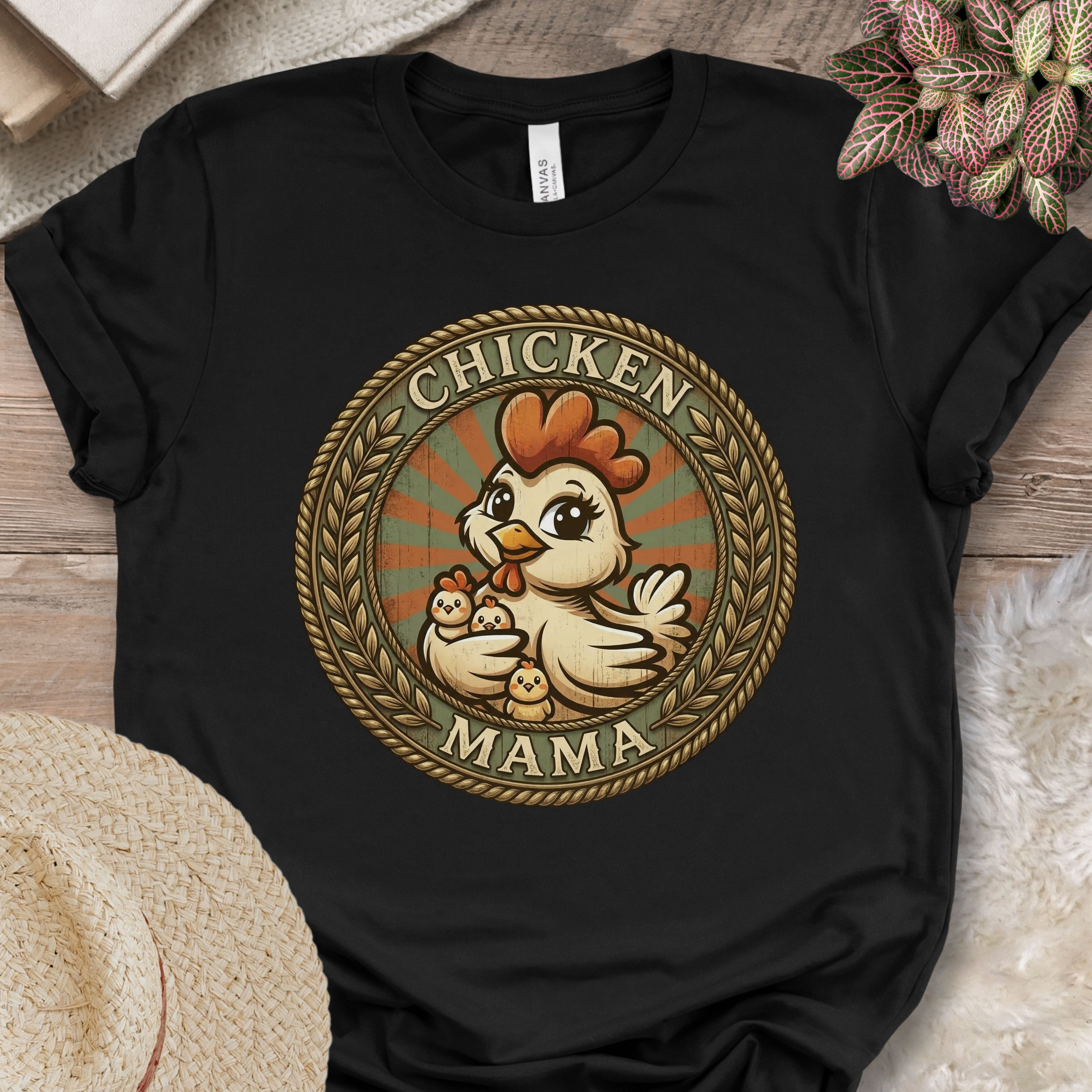 Vintage Chicken Mama Shirt