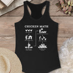 Chicken Math Diagram Tank Top