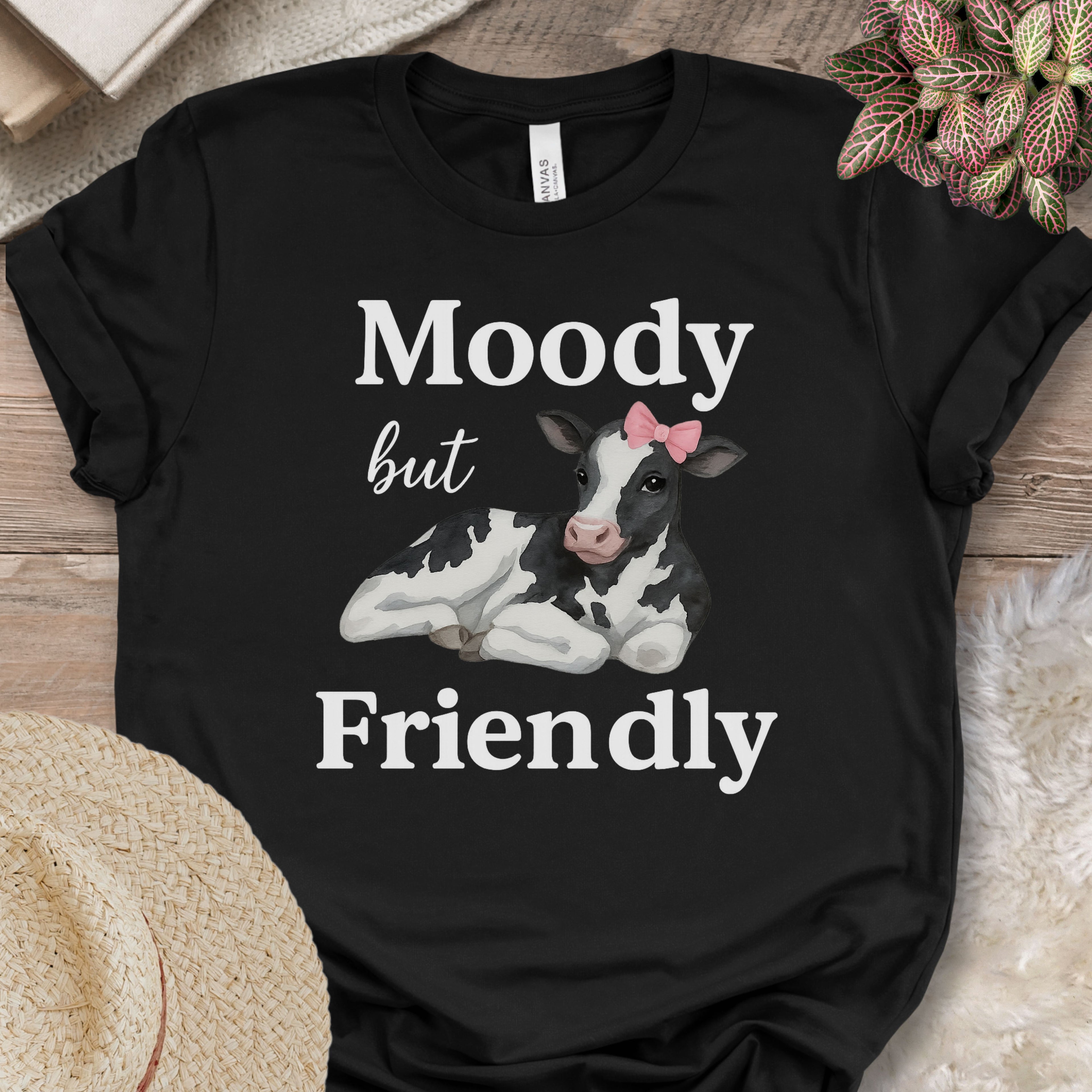 Moody but Friendly Tee