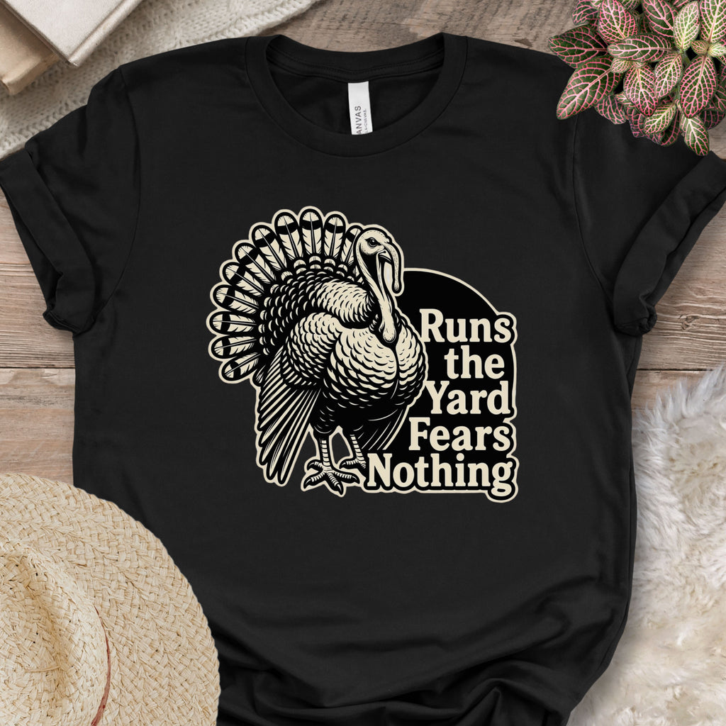 Tough Farmyard Turkey Graphic Shirt