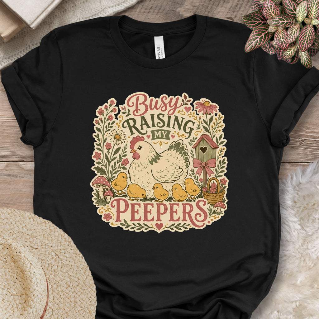 Chicken Mama Peepers T-Shirt