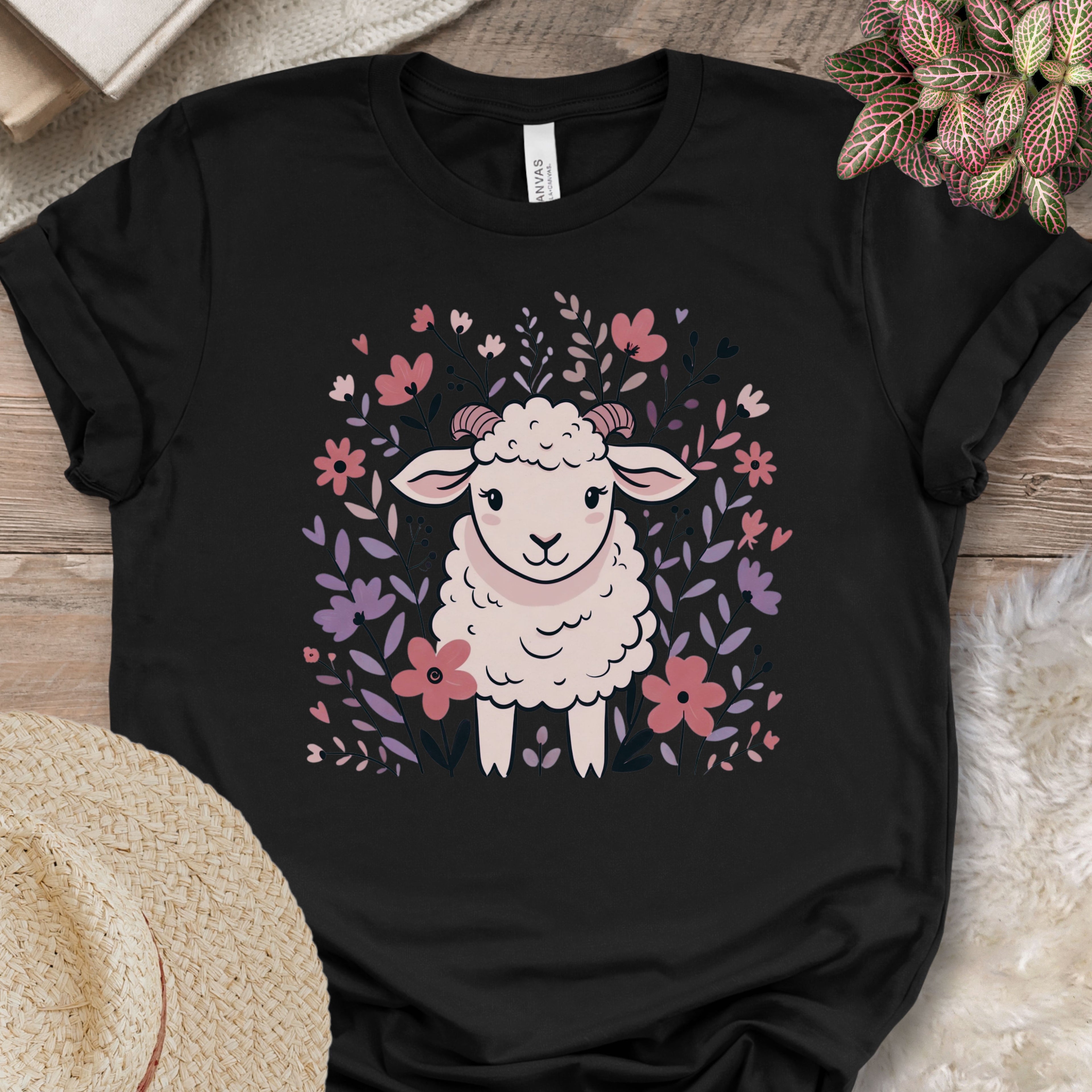 Floral Sheep Cottagecore Shirt