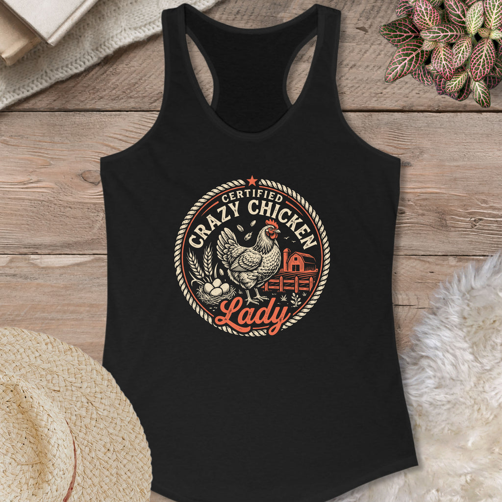 Certified Chicken Lady Tank Top