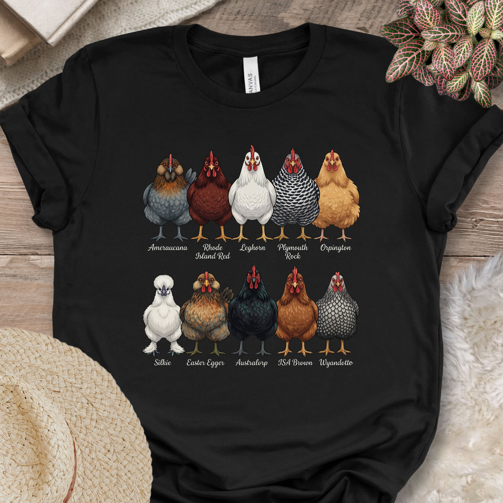 Chicken Collection Graphic Shirt