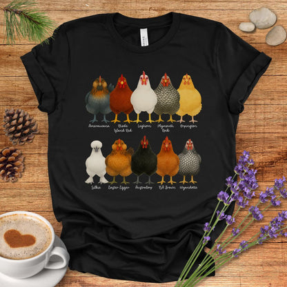 Fancy Chicken Breeds T-Shirt