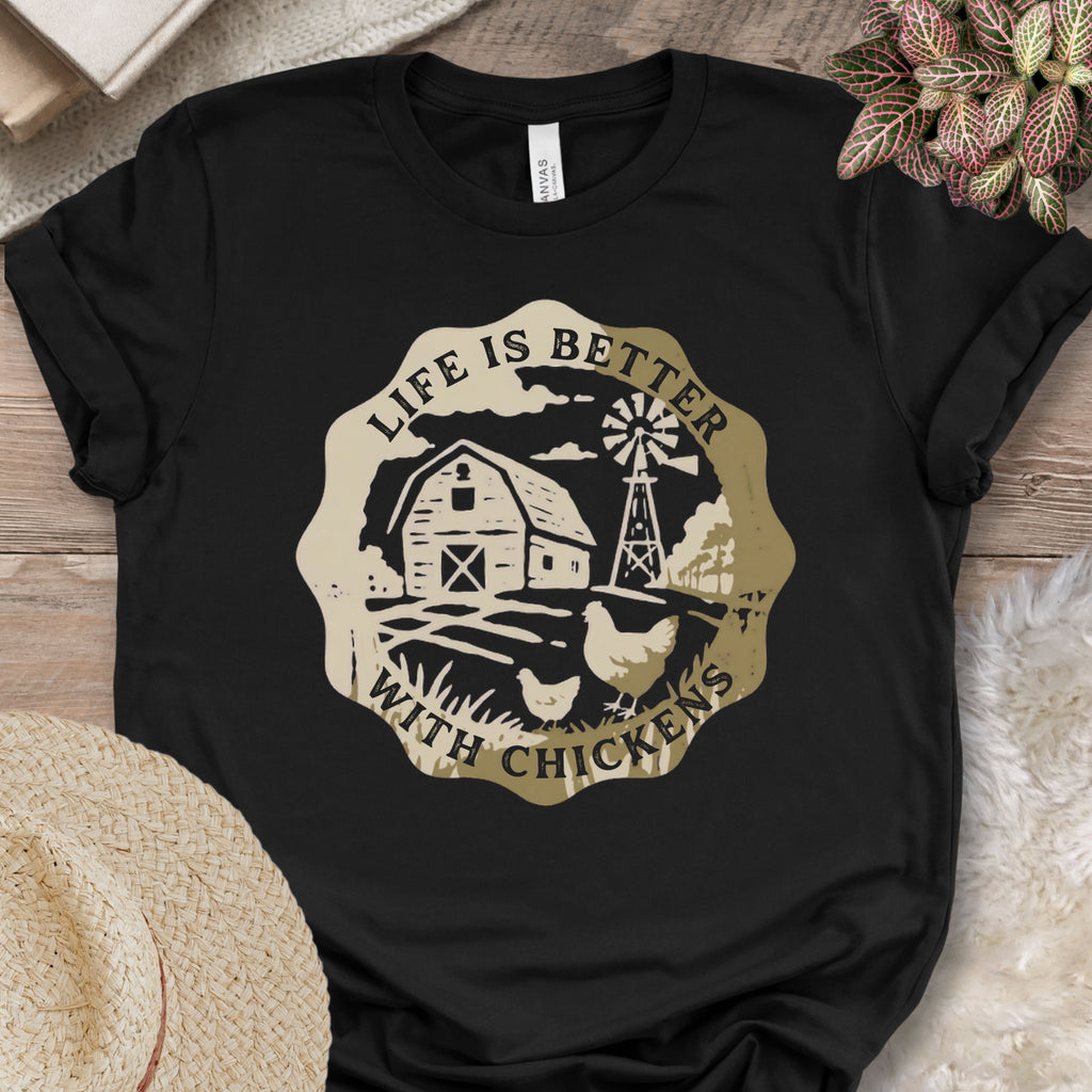 Farm Life Chickens Shirt