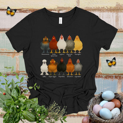 Fancy Chicken Breeds Kids T-Shirt