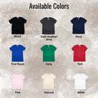 Kids Multicolor Chicken Lineup Tee